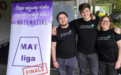 1.mjesto u finalu Matematičke lige